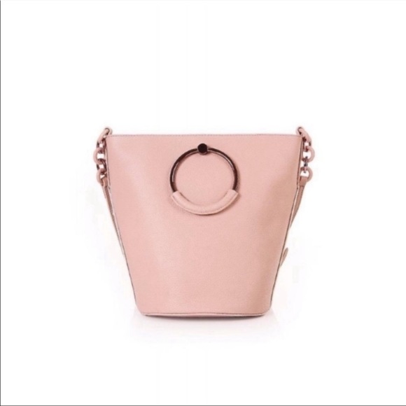 🎀NWT🎀Chic Ted Baker Uber-Chic Snakeskin Print 2-WayLeather Bucket Bag - Picture 8 of 16